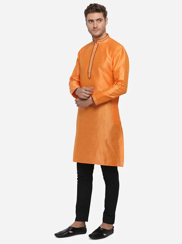 Golden Orange Kurta | Azania