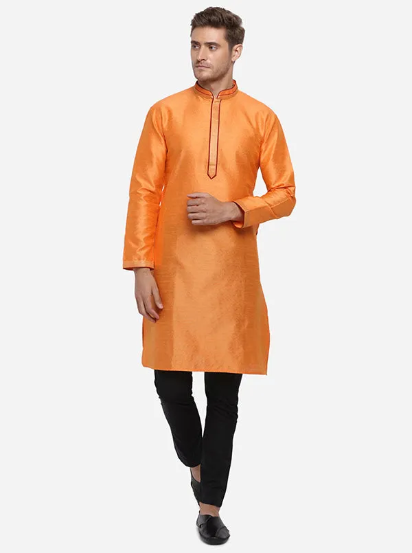 Golden Orange Kurta | Azania