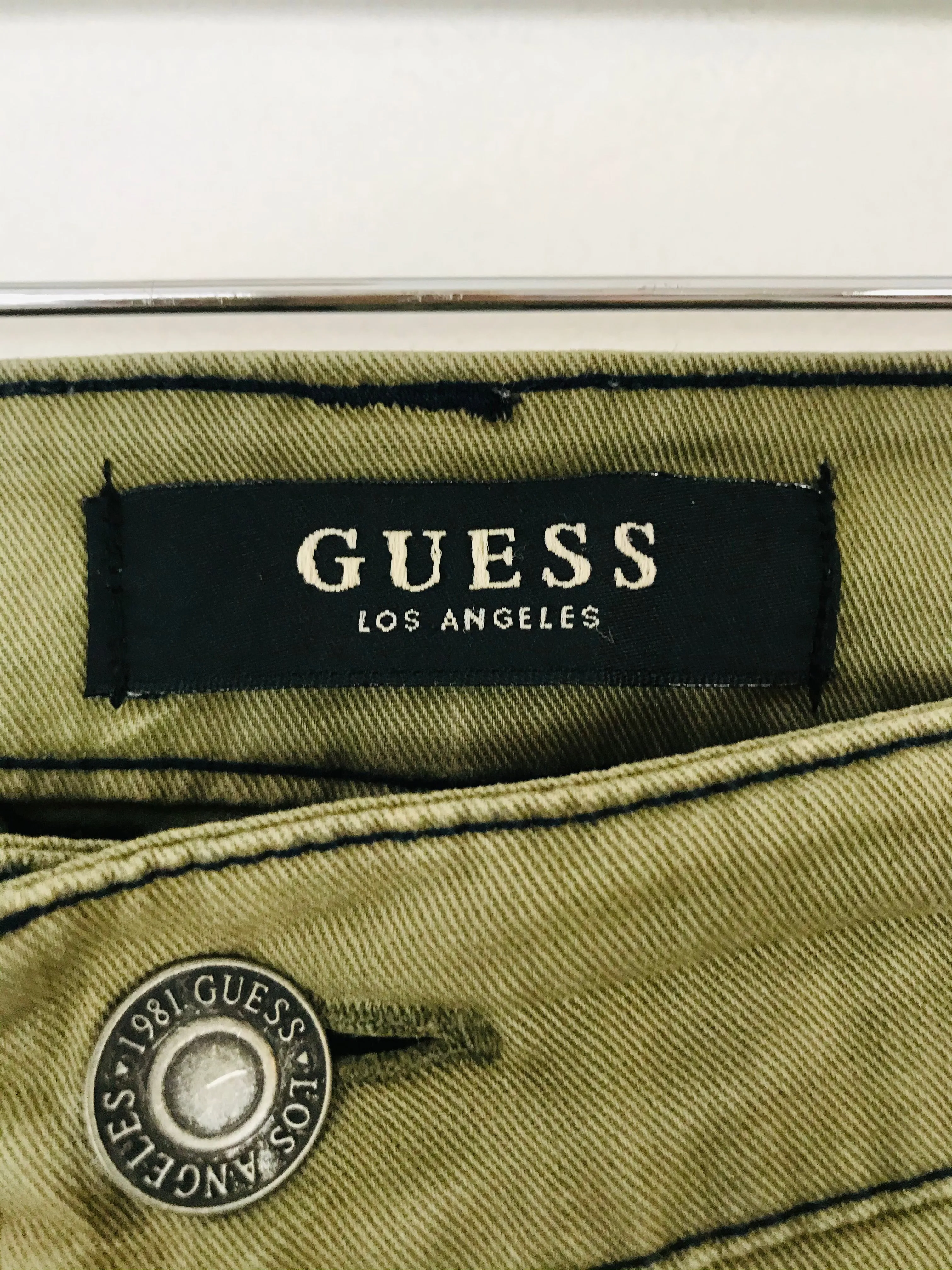 Guess Women’s Utility Trousers | UK16 | Khaki Green