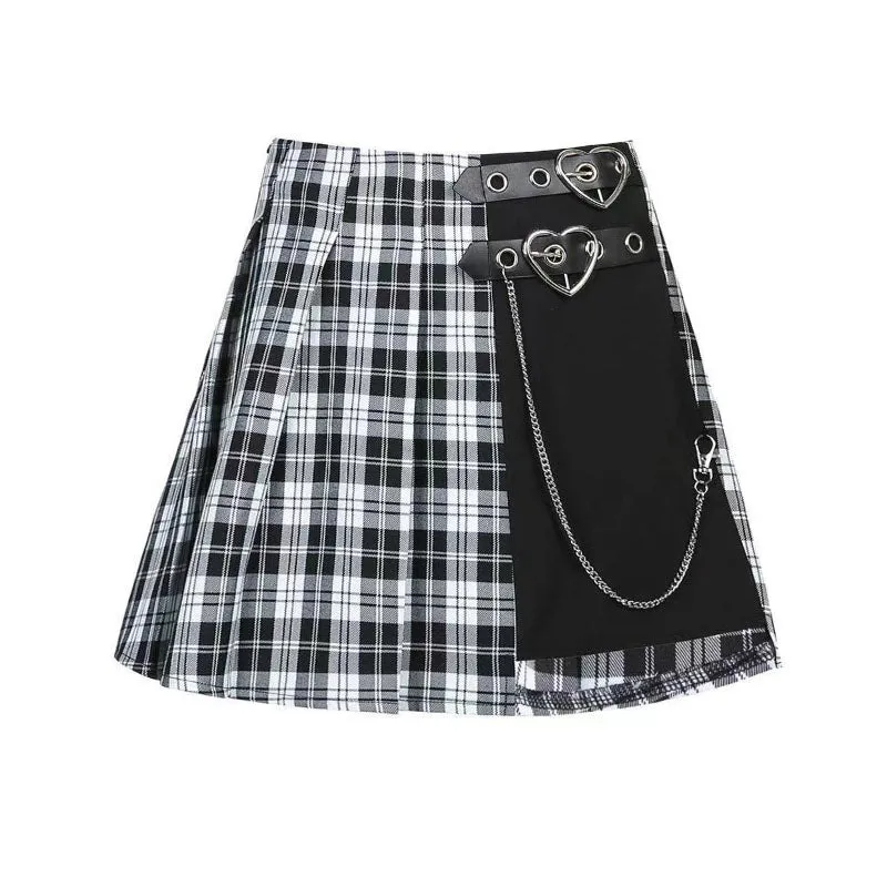 HARAJUKU PLAID SKIRT KF82051