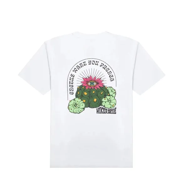 Hikerdelic Cactus T-Shirt - White