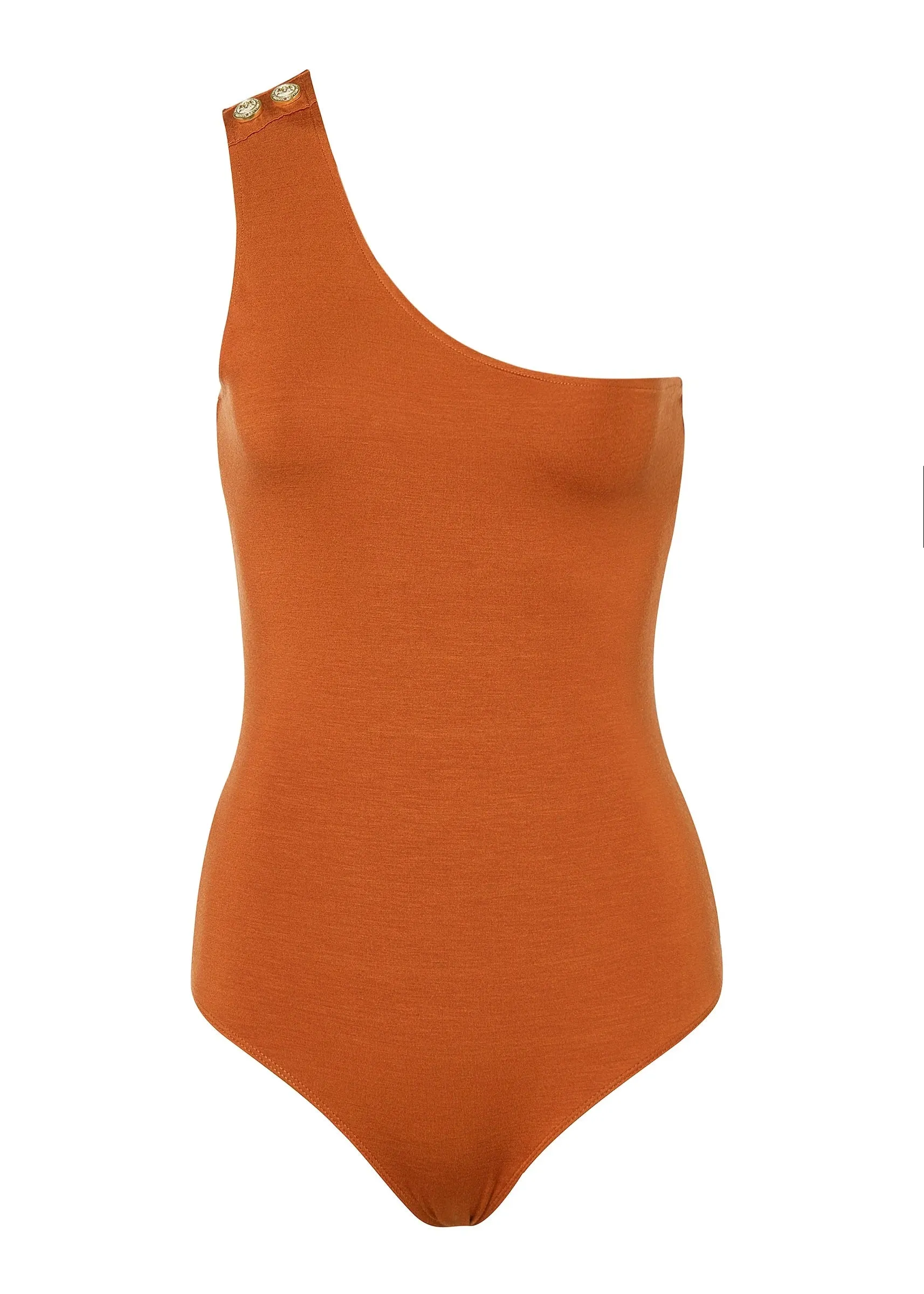 Holland Cooper Aria Bodysuit in Rust