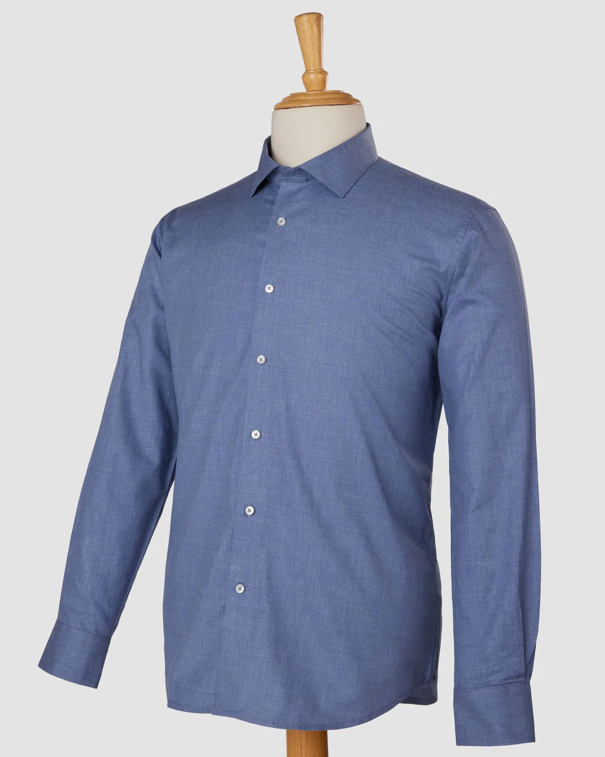 Japanese Riverfront Brushed Herringbone Shirt