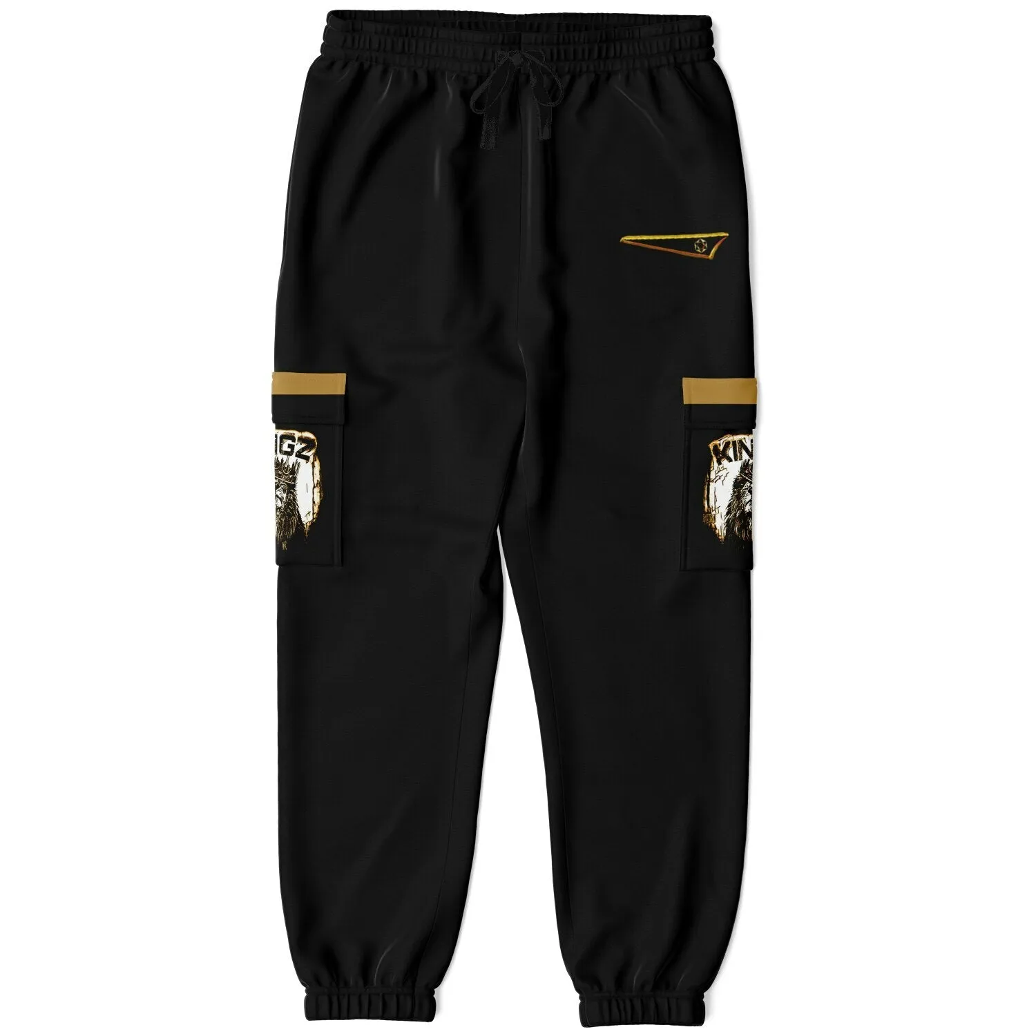 KINGZ 01-01 Men's Designer Athletic Cargo Sweatpants