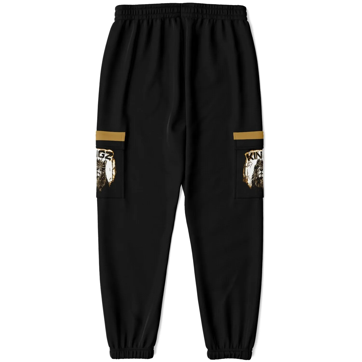 KINGZ 01-01 Men's Designer Athletic Cargo Sweatpants