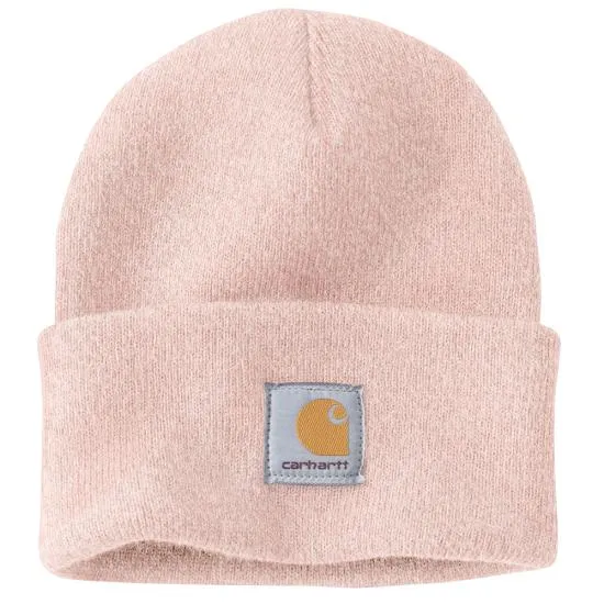 Knit Cuffed Beanie - Ash Rose / Marshmallow Marl