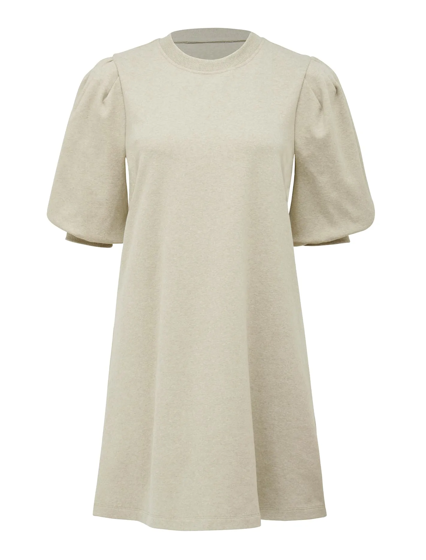 Lena Puff Sleeve Sweat Dress