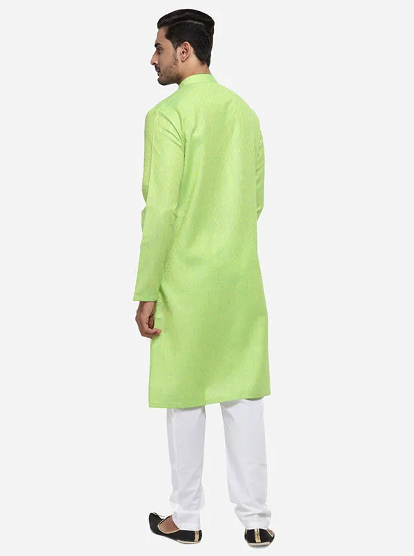 Light Green Kurta | Azania