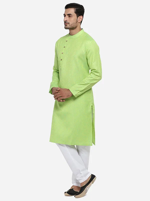 Light Green Kurta | Azania