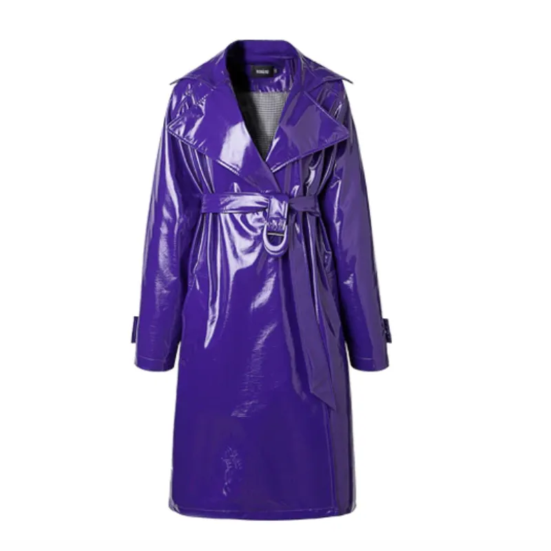 Lilian Patent Leather Trench Coat - 2 Styles