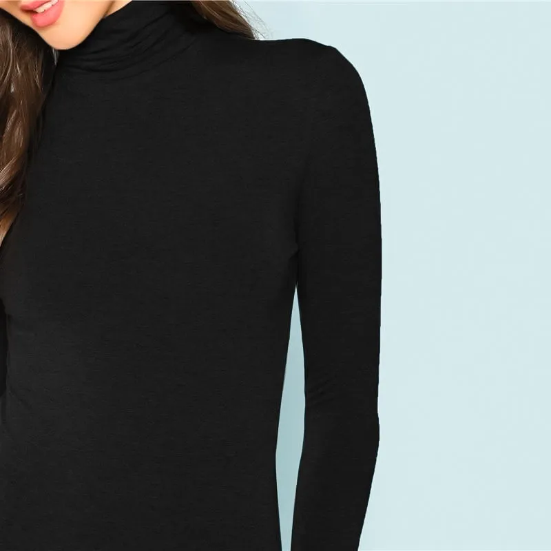 Loose Turtle Neck Bodysuit