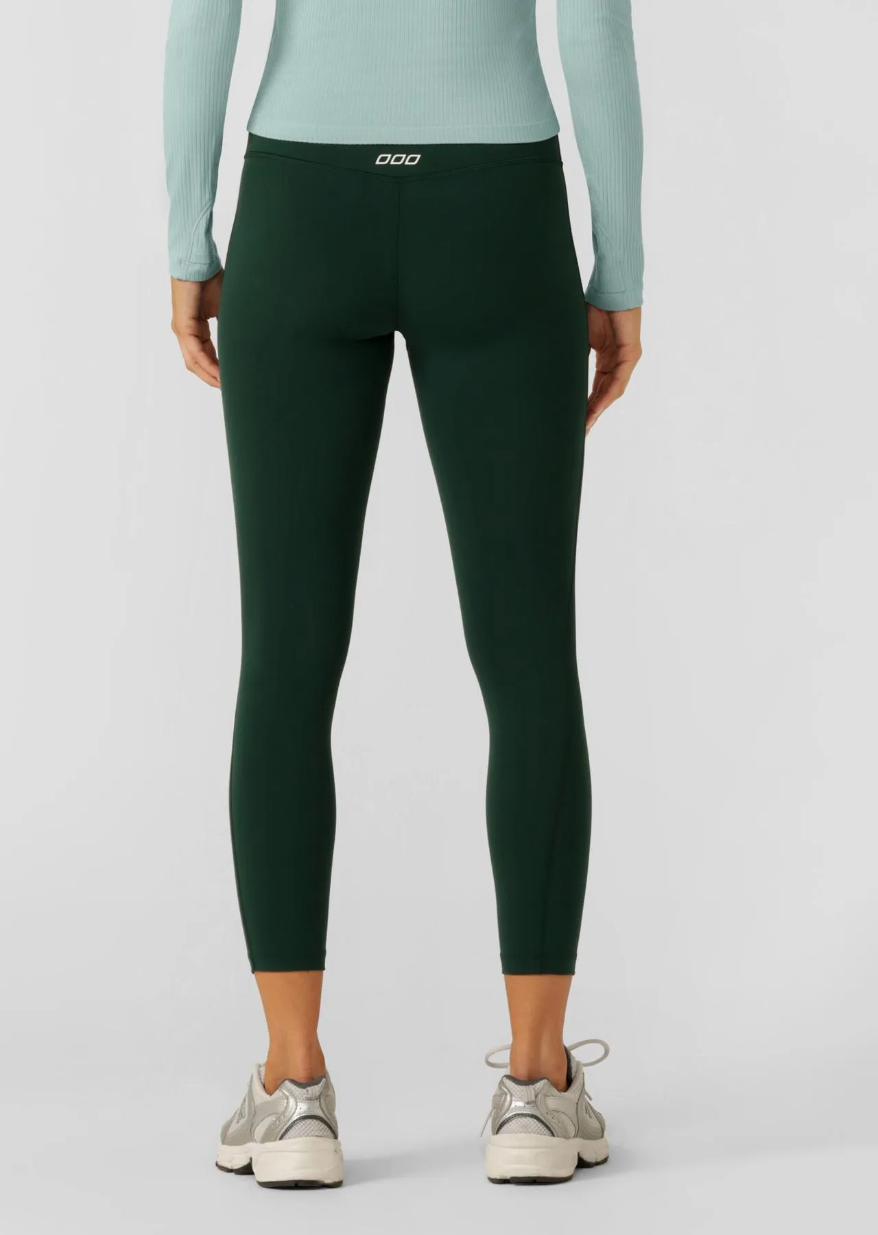 Lotus No Chafe Ankle Biter Leggings | Dark Green