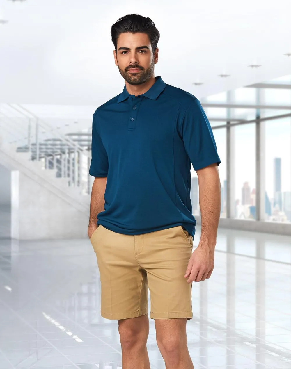 M9381 - Mens Stretch Slimfit Boston Chino Shorts