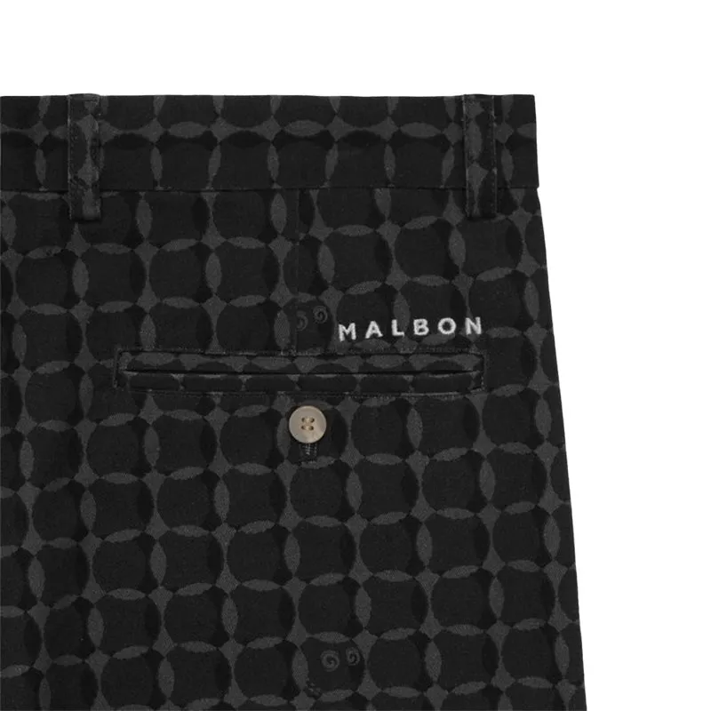 MALBON GOLF Rattan Chino Men’s Pants (Onyx)