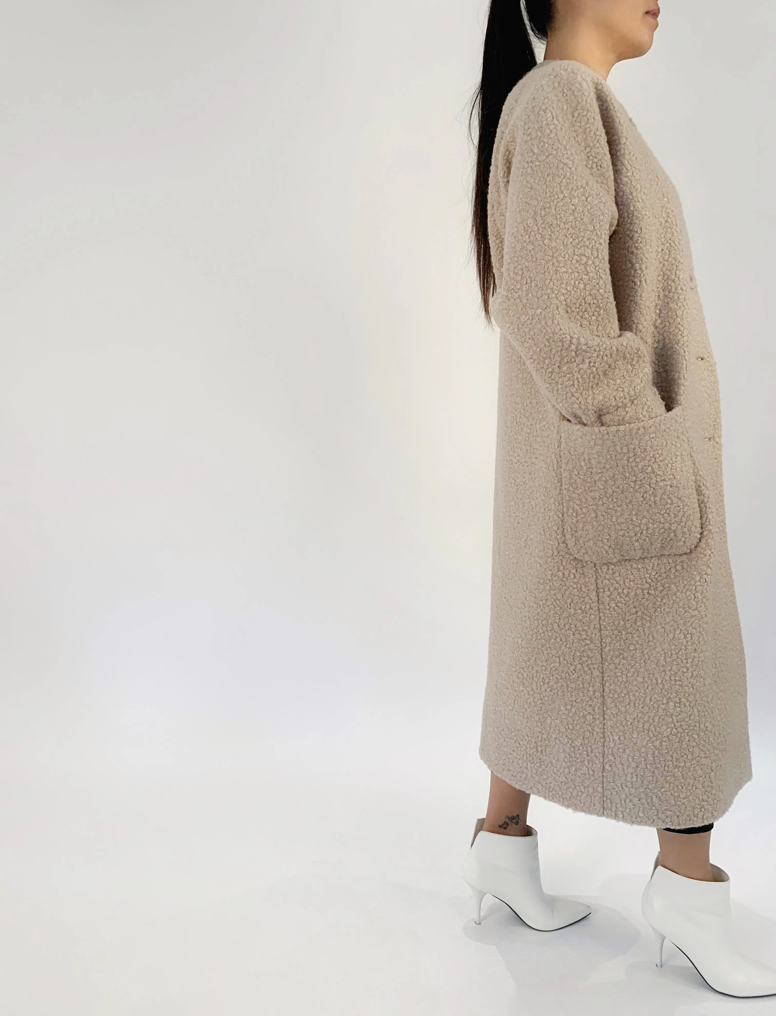 Maxi Boucle Coat