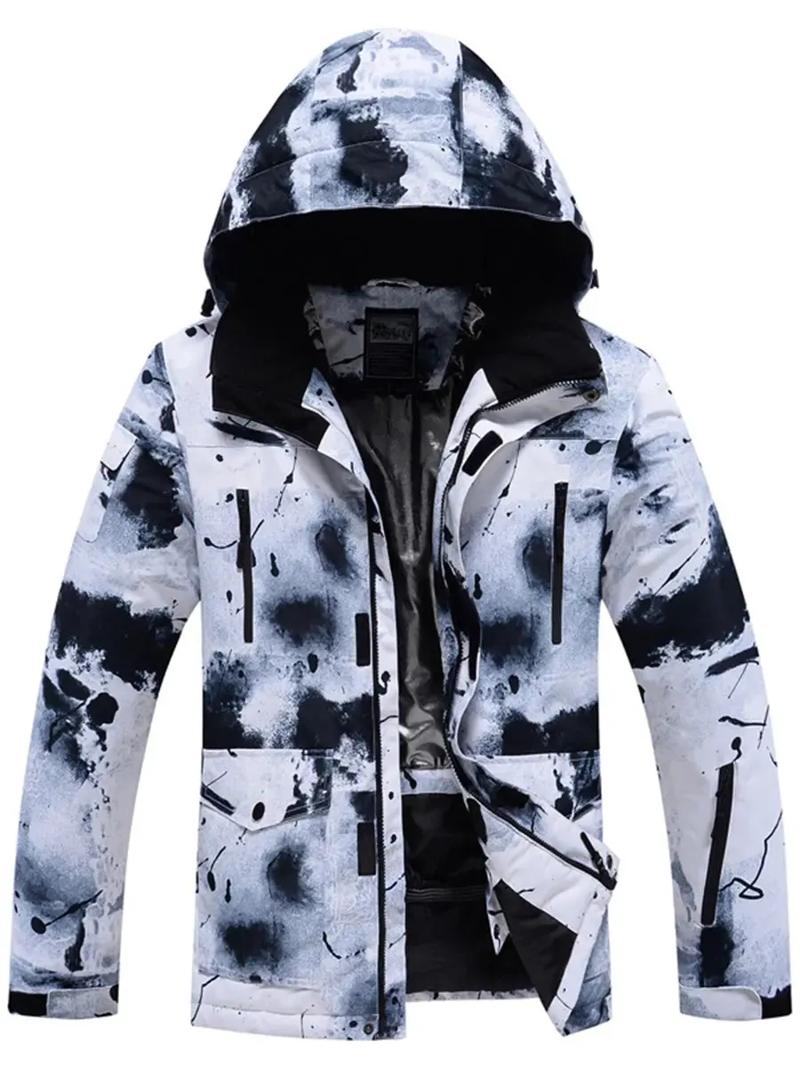 Men Ski Snowboarding Insulated Jacket Windproof