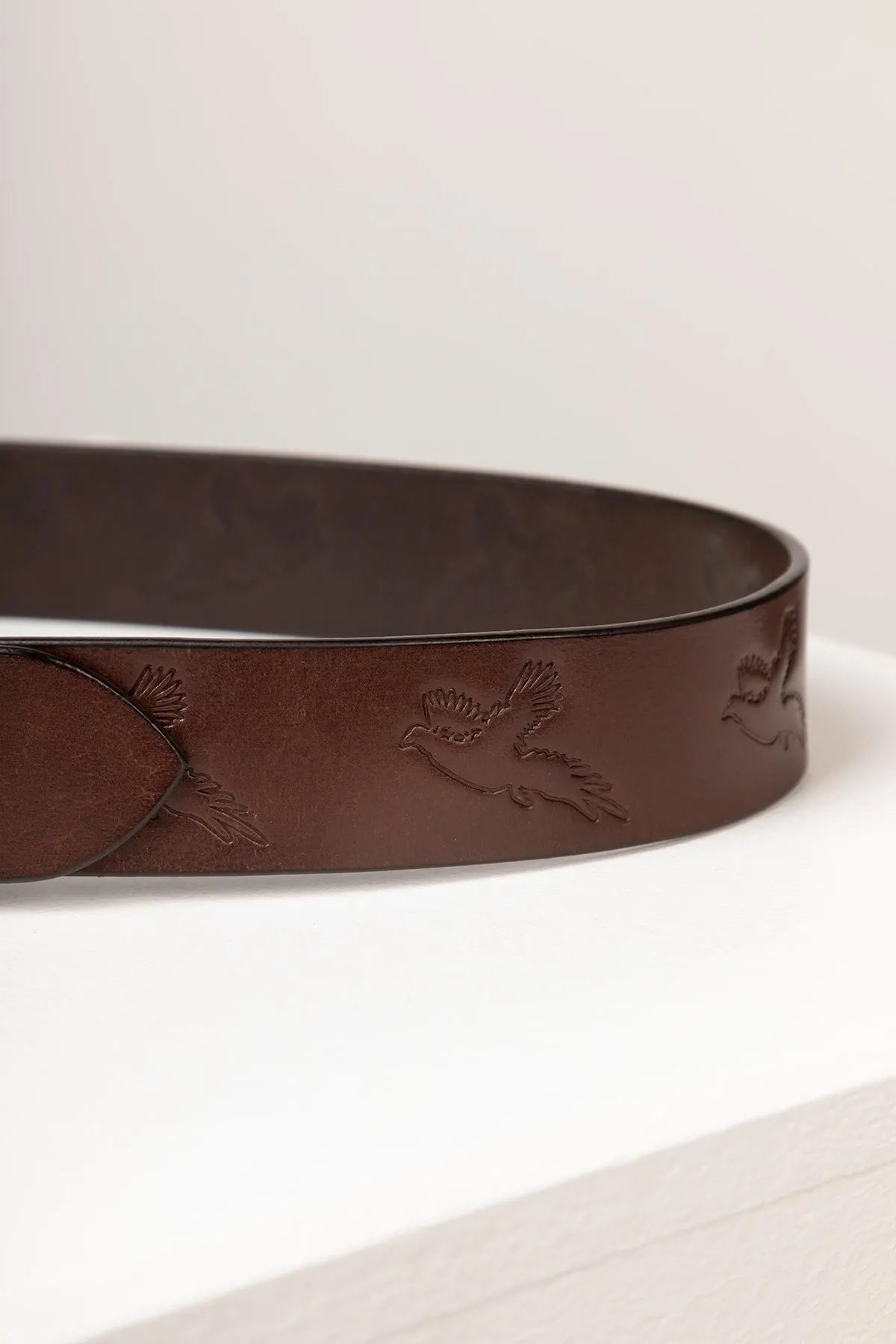 Men's Leather Jeans Belt - Sledmere