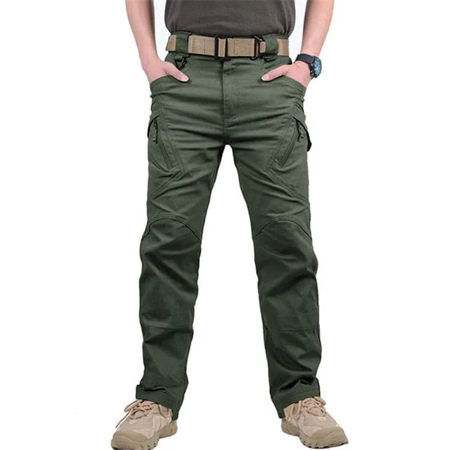 Military Tactical Pants Men Breathable Quick Dry SWAT Combat Army Cargo Trousers Summer Waterproof Casual Multi-pocket Pants