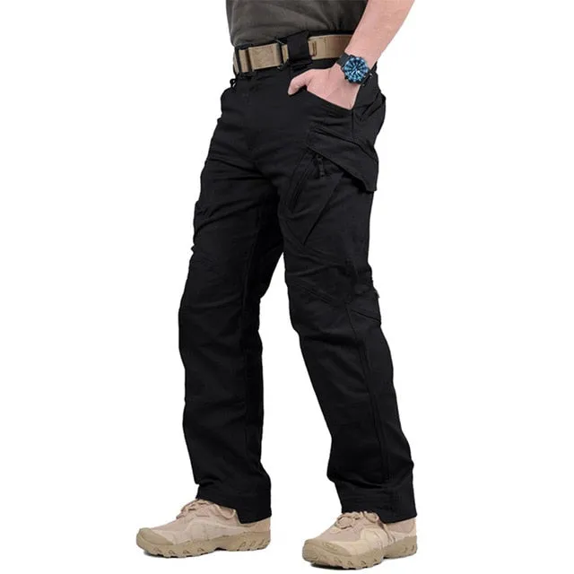 Military Tactical Pants Men Breathable Quick Dry SWAT Combat Army Cargo Trousers Summer Waterproof Casual Multi-pocket Pants