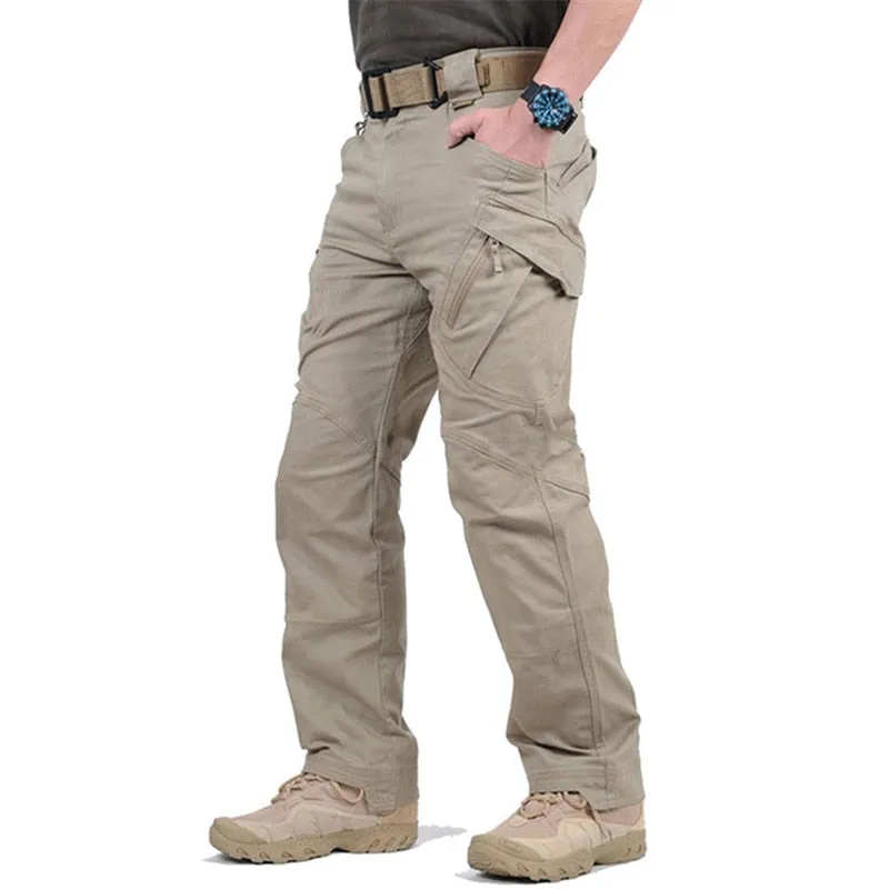 Military Tactical Pants Men Breathable Quick Dry SWAT Combat Army Cargo Trousers Summer Waterproof Casual Multi-pocket Pants