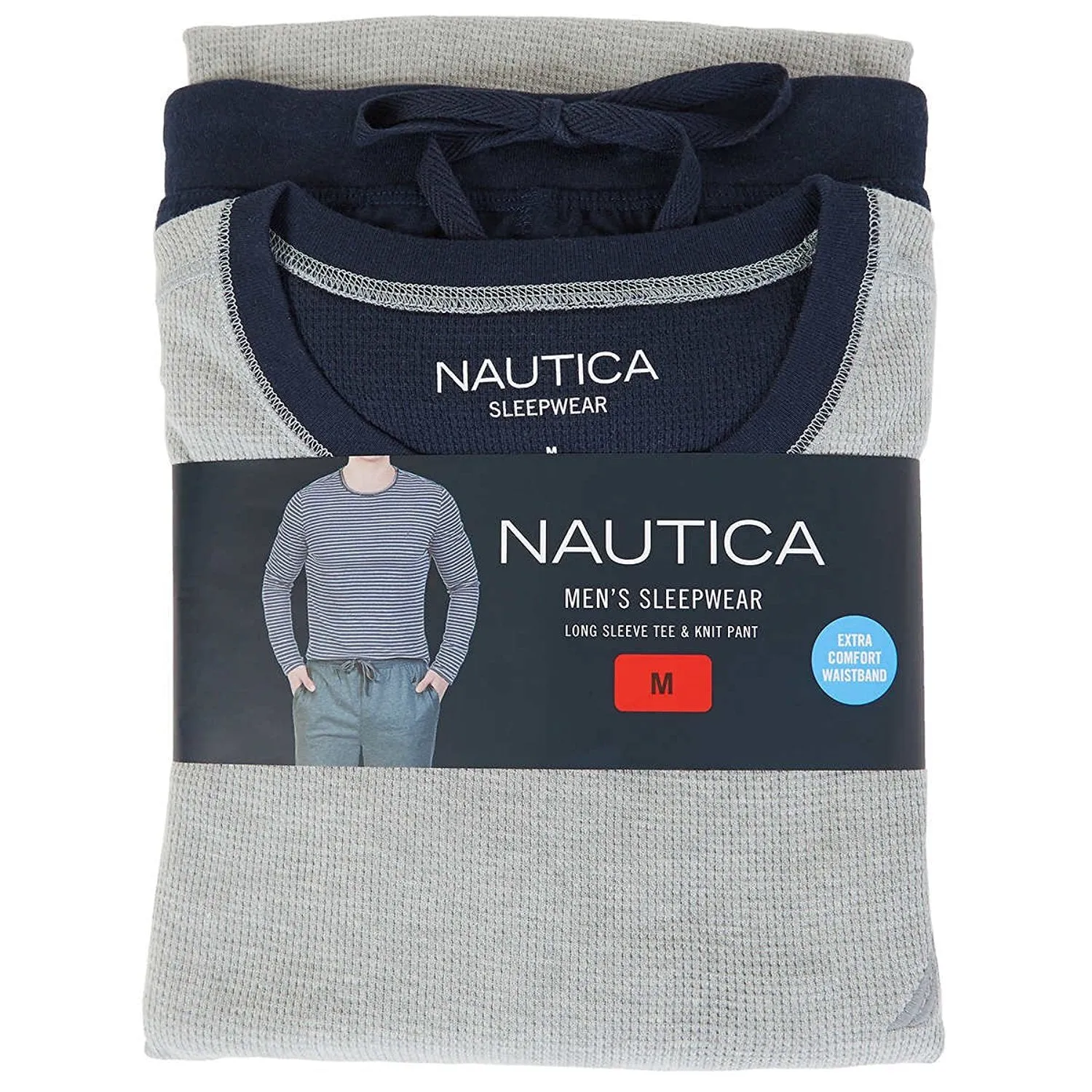 Nautica Men's Long Sleeve Top and Pant Set