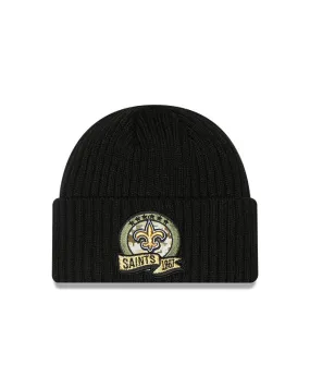 New Orleans Saints New Era Salute To Service 2022 Sport Cuffed Knit Hat