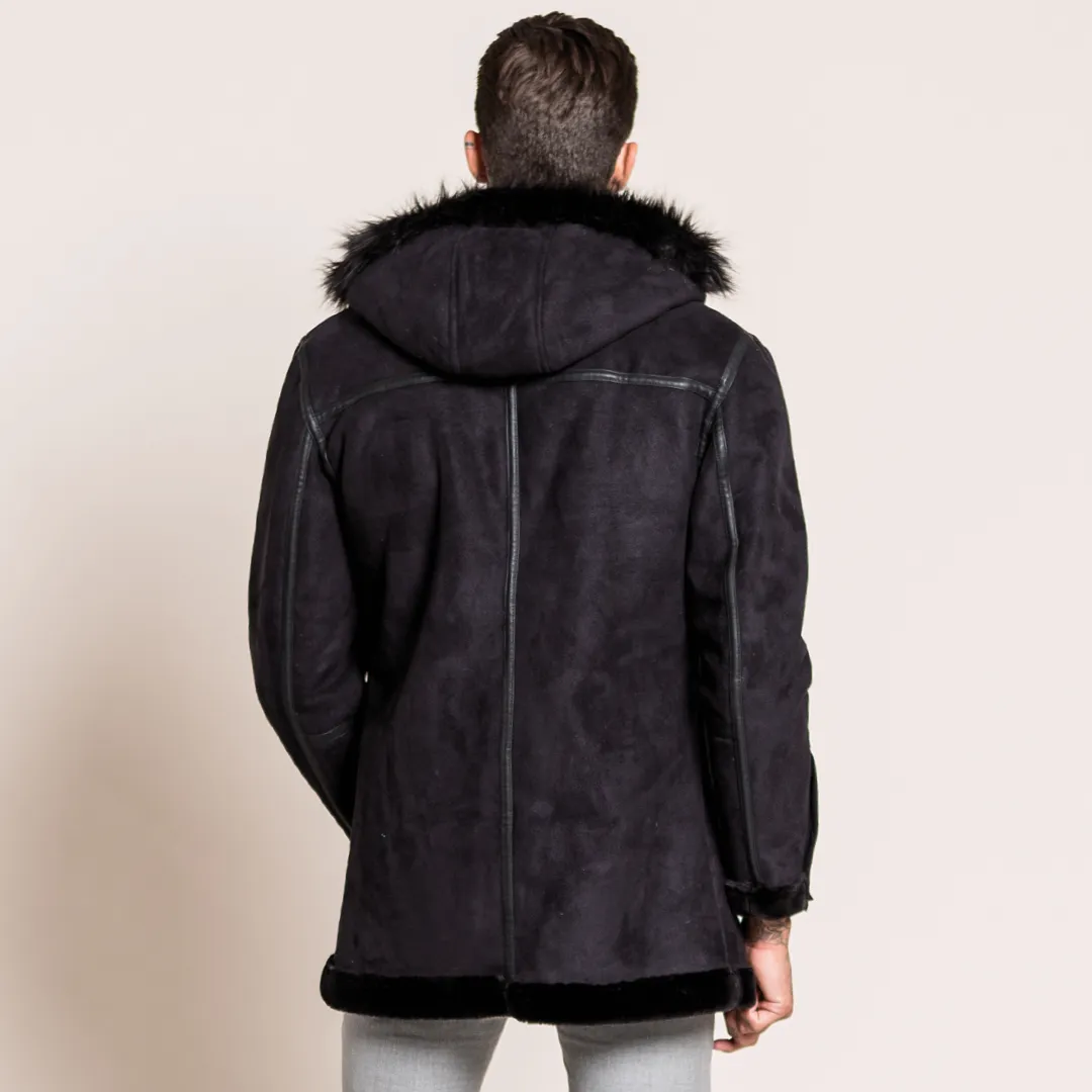 Newgate Aviator Jacket - Black