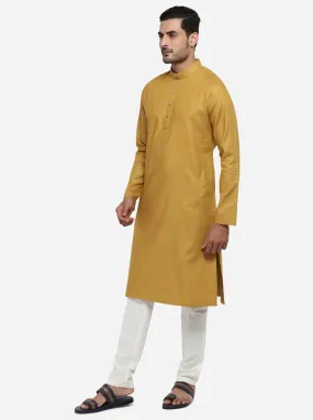 Ochre Yellow Kurta | Azania