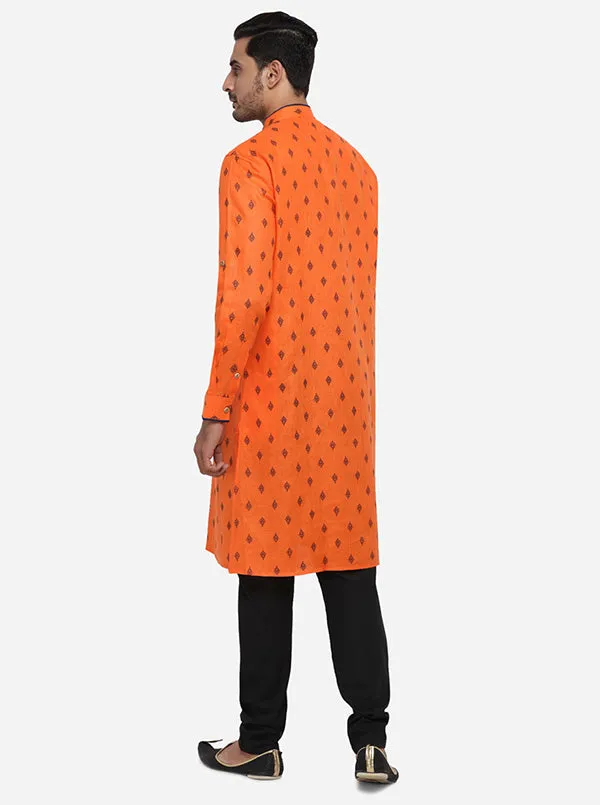 Orange Kurta | Azania