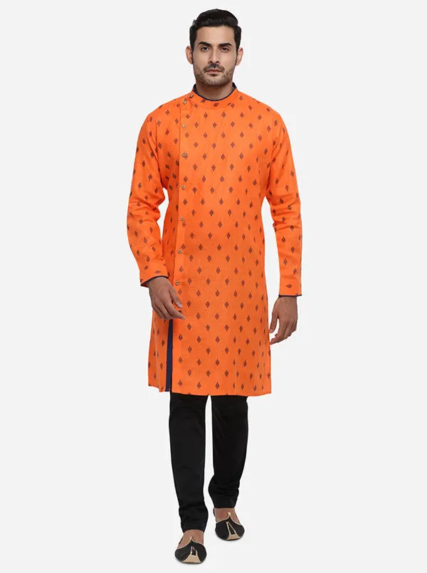 Orange Kurta | Azania