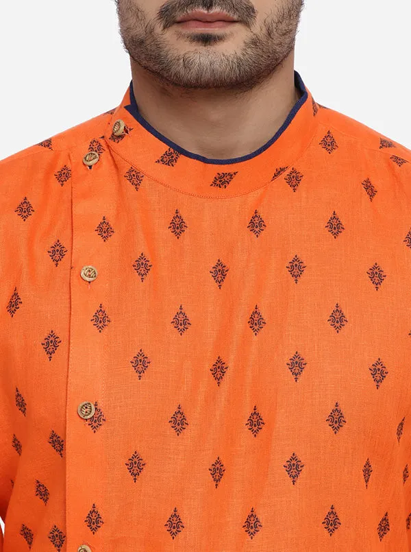 Orange Kurta | Azania