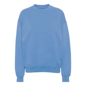 Organic Oversized Crew - Sky Blue