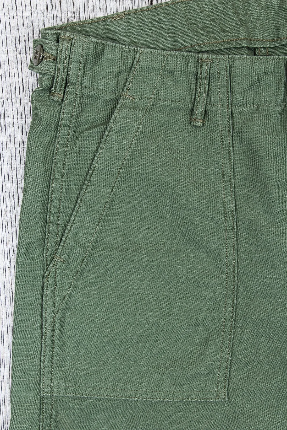 OrSlow 5032 Slim Fatigue Pants Green