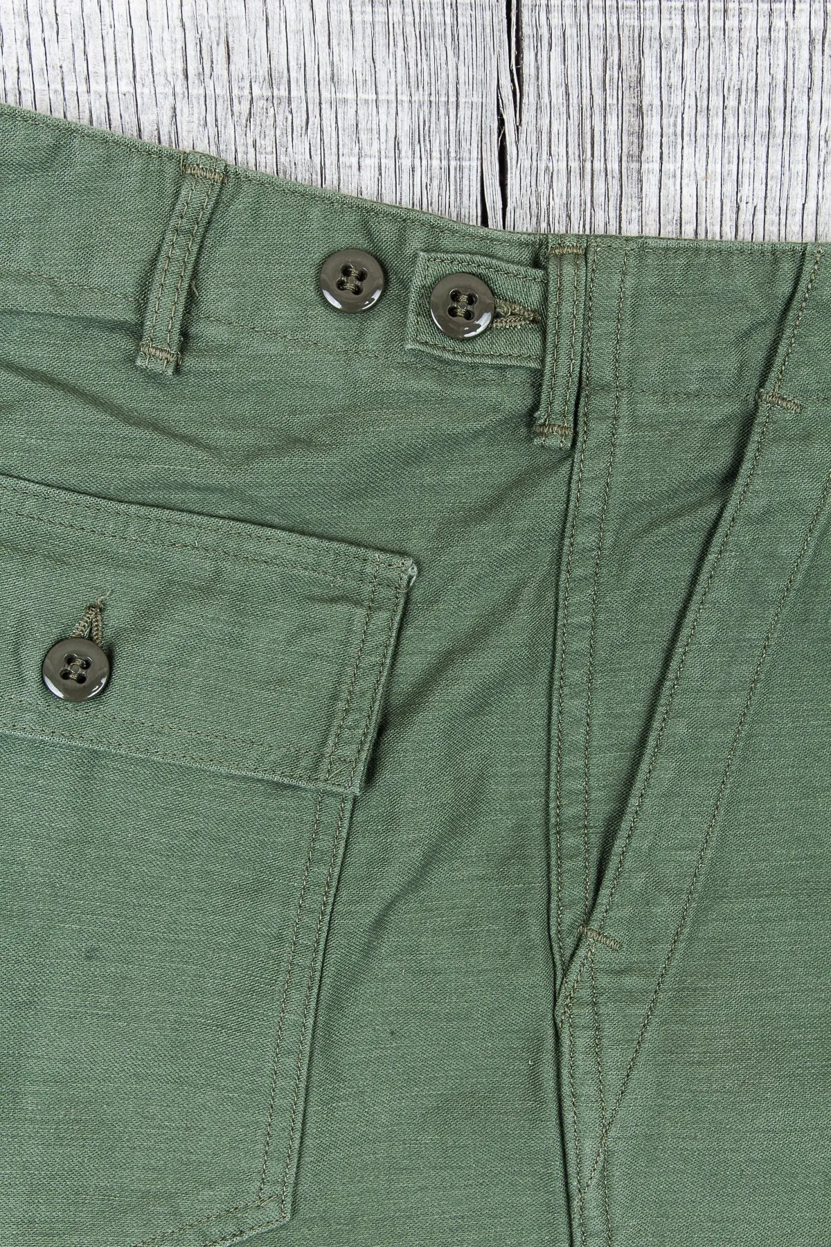 OrSlow 5032 Slim Fatigue Pants Green