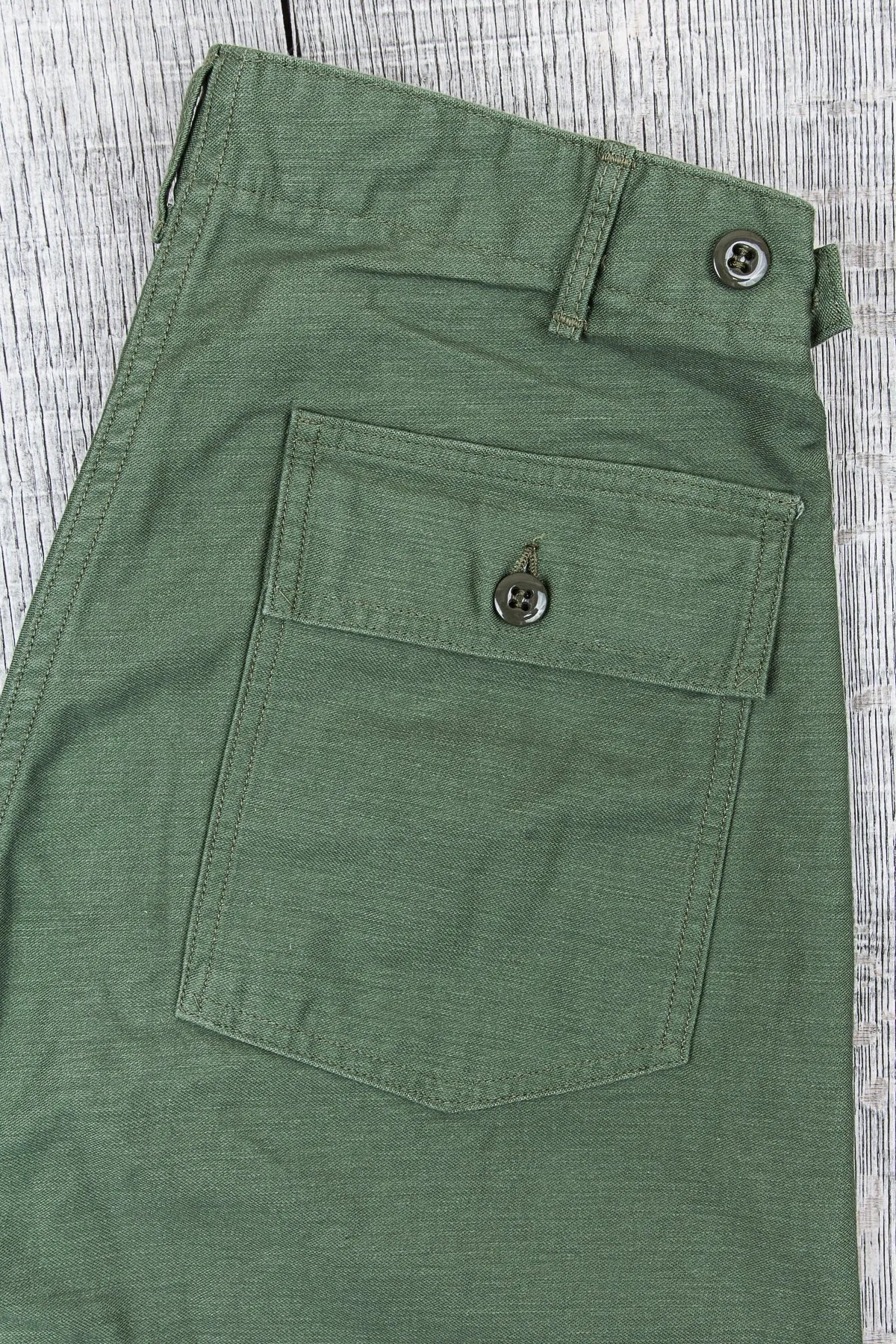 OrSlow 5032 Slim Fatigue Pants Green