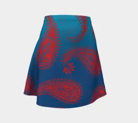 Paisley Passion Fitted Skirt