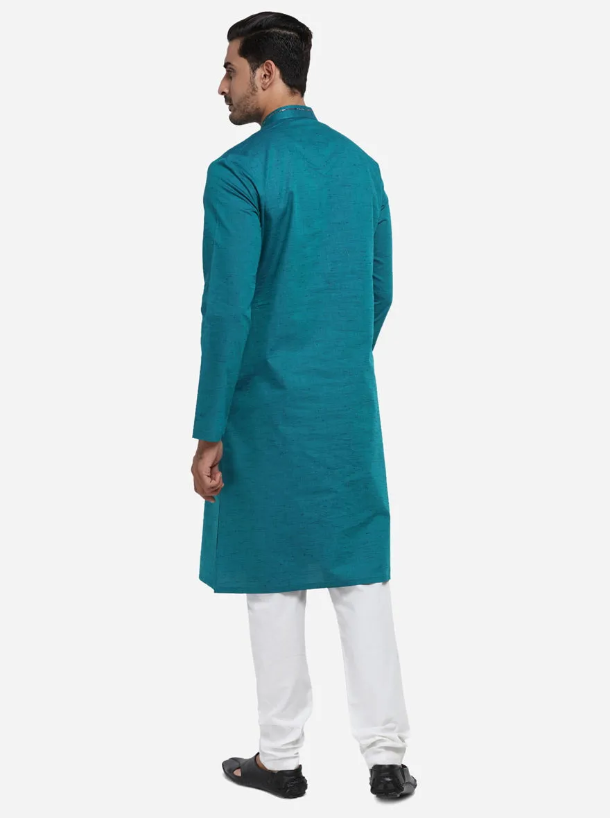 Peacock Green Kurta | Azania