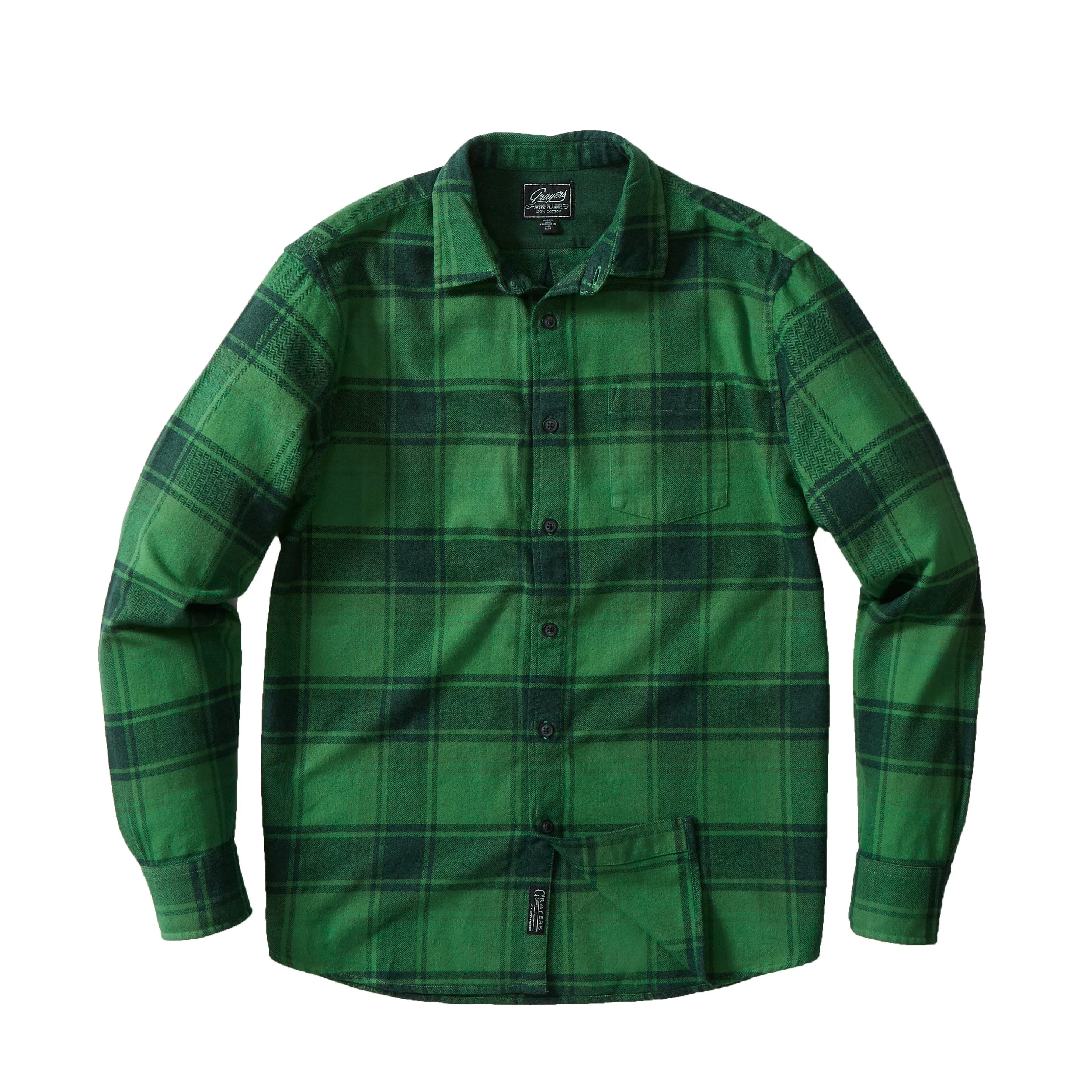 Pembroke Jaspe Flannel - Jelly Bean Plaid