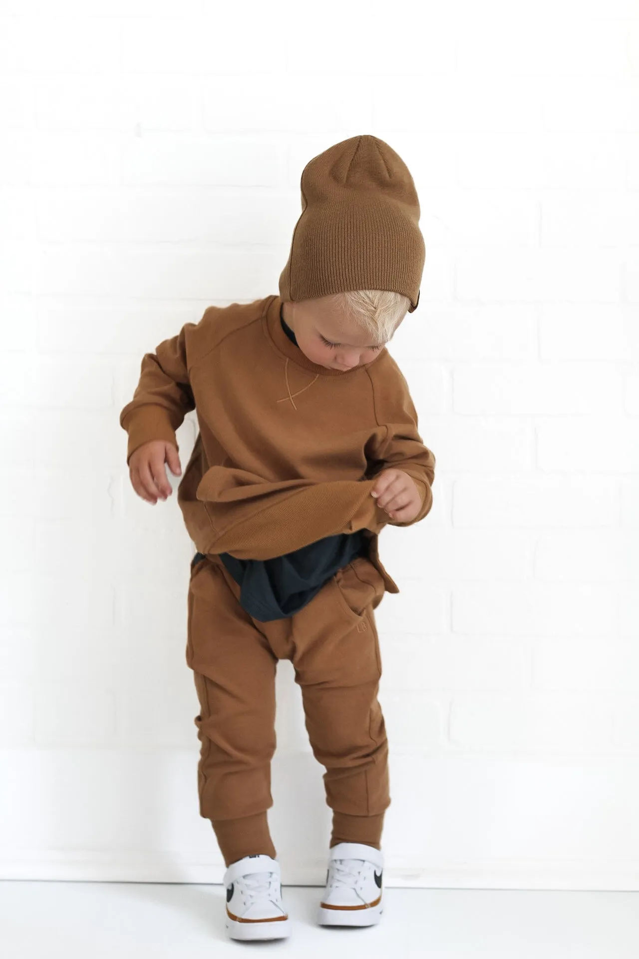 Pocket Pullover - Caramel