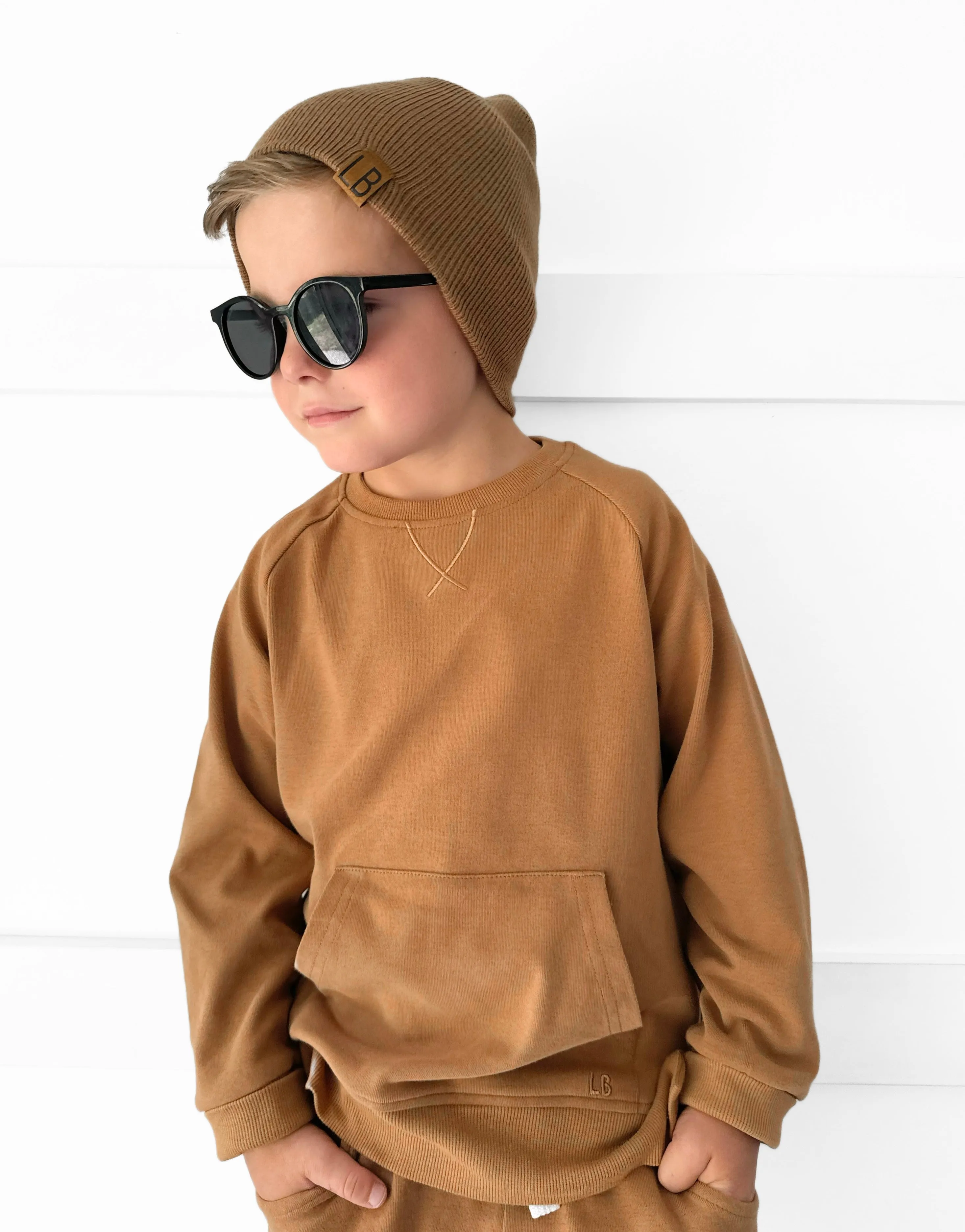 Pocket Pullover - Caramel