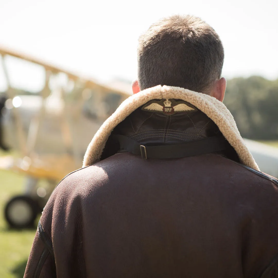 RAF Fighter Weight Sheepskin Bomber Jacket Z21W010