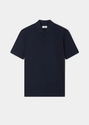 Rendham Cotton Linen Shirt In Navy