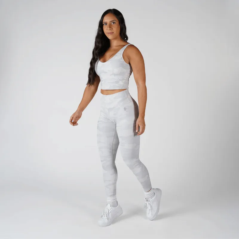 Revive Leggings - White Camo