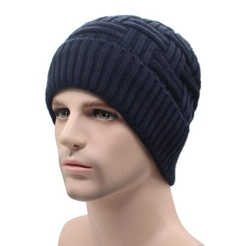 Rib Knit Hat Beanie