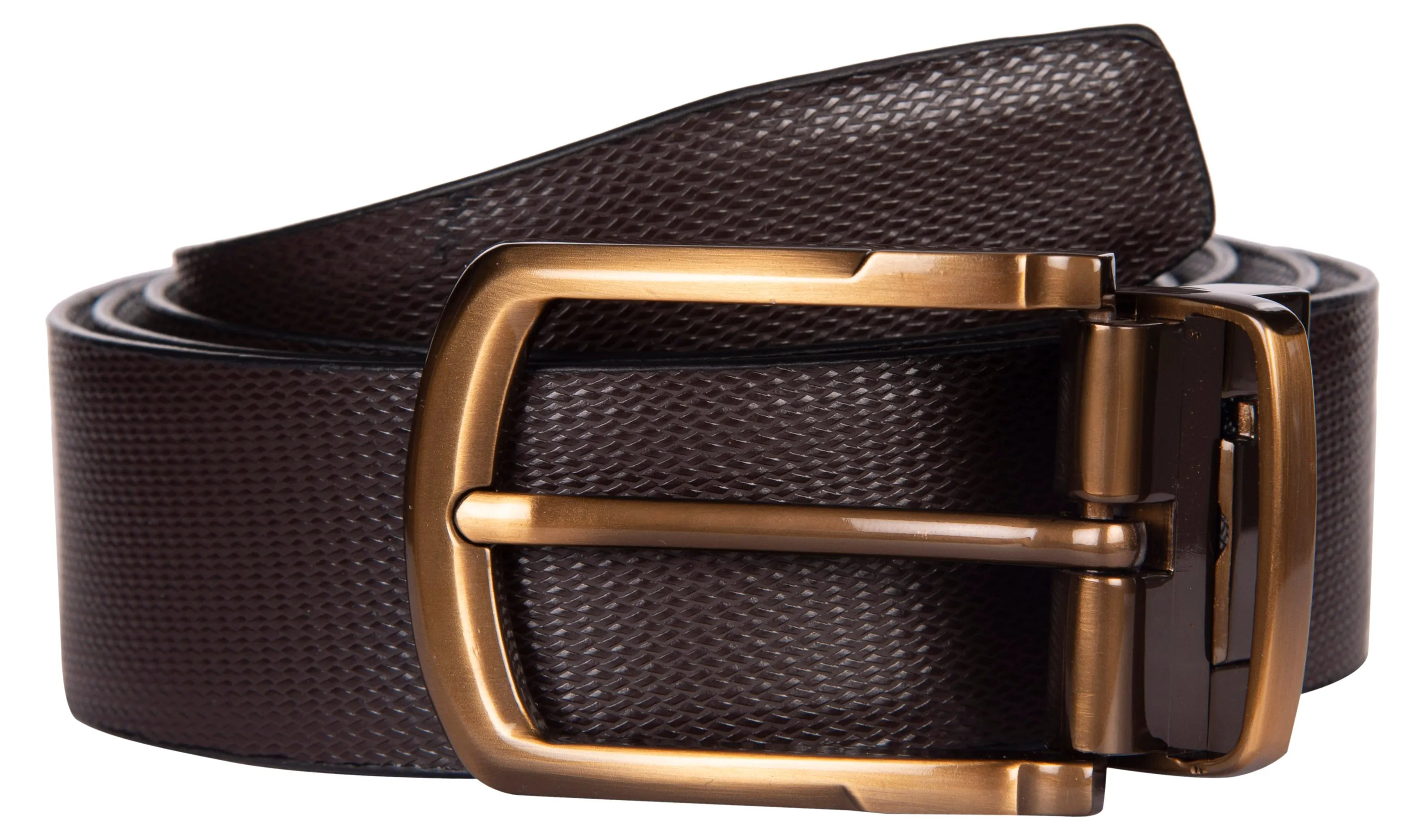 RL Lizard Print Reversible Formal Leather Belt