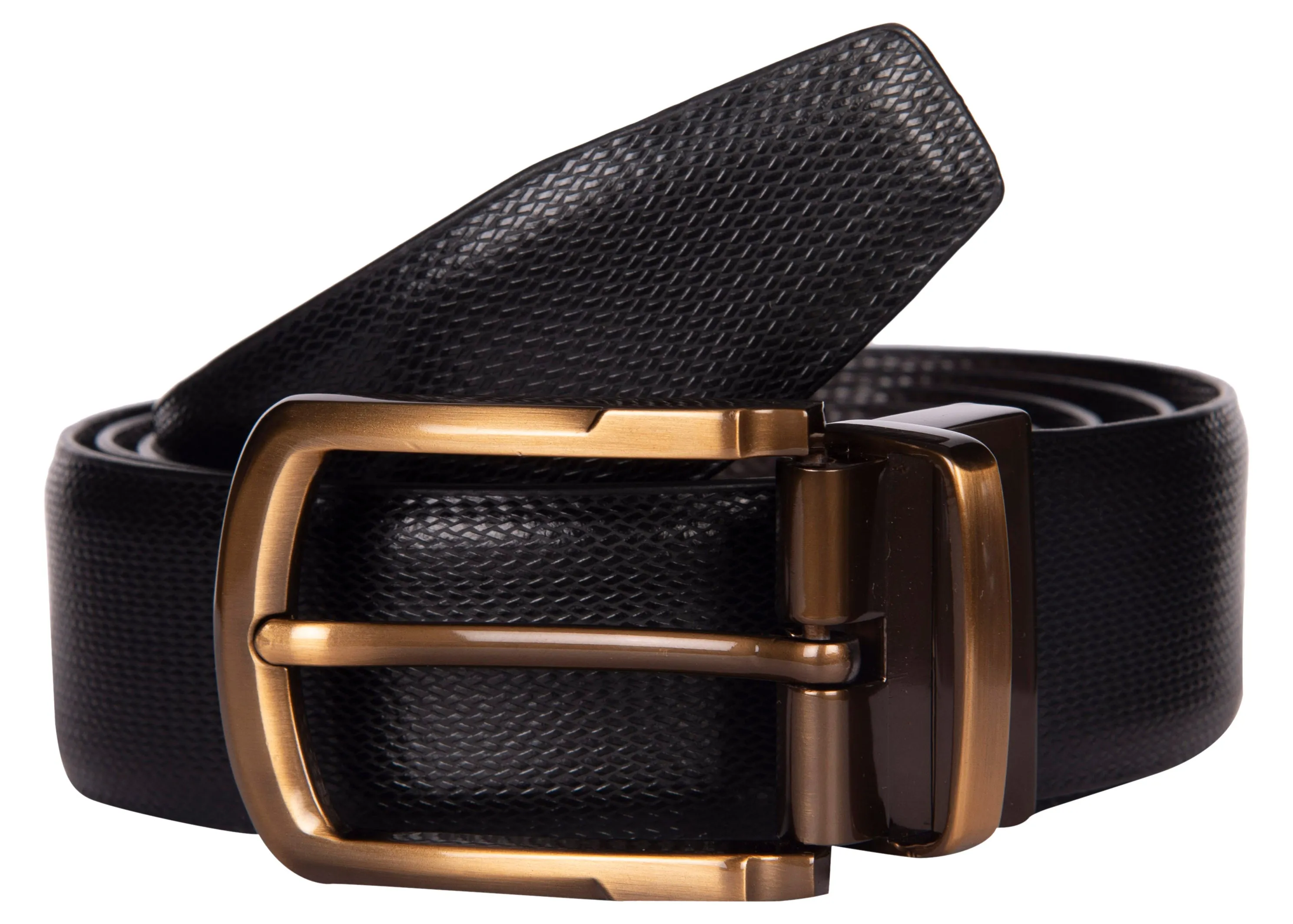 RL Lizard Print Reversible Formal Leather Belt