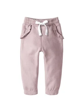 Ruffle Sweatpant - Wisteria