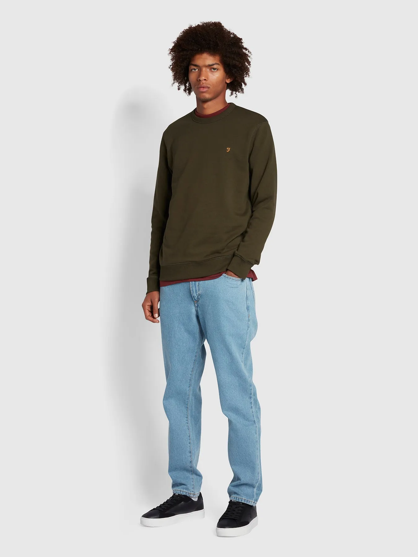 Rushmore Tapered Fit Jeans In Arctic Wash