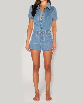 Sailor Romper Lily Blue