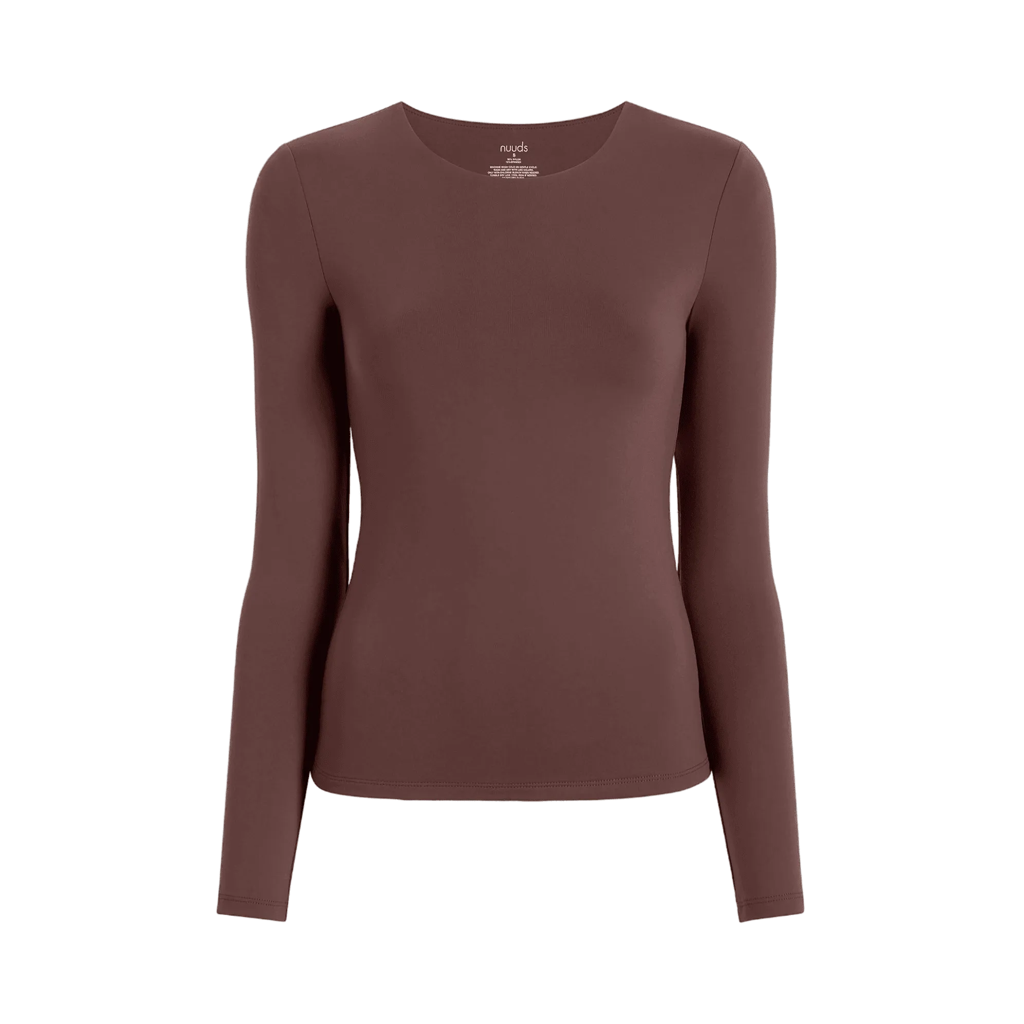 Seamless Long Sleeve Shirt | Coffee